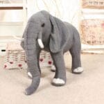 Knuffel Olifant Realistisch Voor Kinderen Zachte Materialen De Knuffel