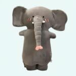 Knuffel Olifantenkussen 50 Centimeter Zacht Pluche Slaapcomfort De Knuffel