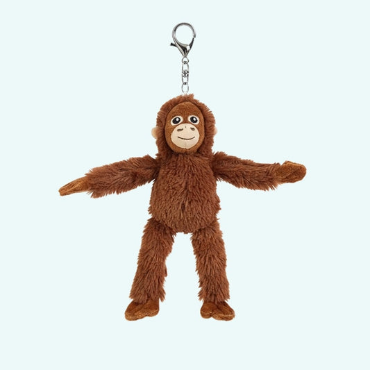 Knuffel Orang-Oetan Sleutelhanger Voor Schooltas En Pennenzak De Knuffel
