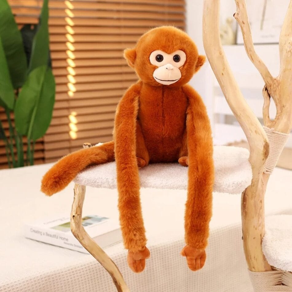 Knuffel Orangutan Met Lange Armen Voor Kinderen De Knuffel
