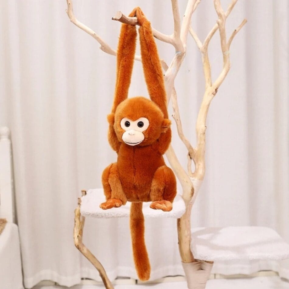 Knuffel Orangutan Met Lange Armen Voor Kinderen De Knuffel