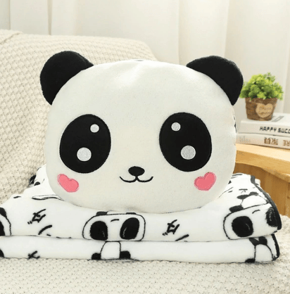 Knuffel Panda Amoureux met Deken Zachte Handgemaakt De Knuffel