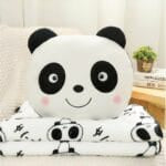 Knuffel Panda Amoureux met Deken Zachte Handgemaakt De Knuffel
