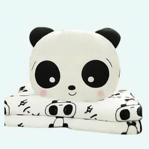 Knuffel Panda Amoureux met Deken Zachte Handgemaakt De Knuffel