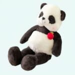 Knuffel Panda Reuzen Zwart Witte Vacht Warme Metgezel De Knuffel