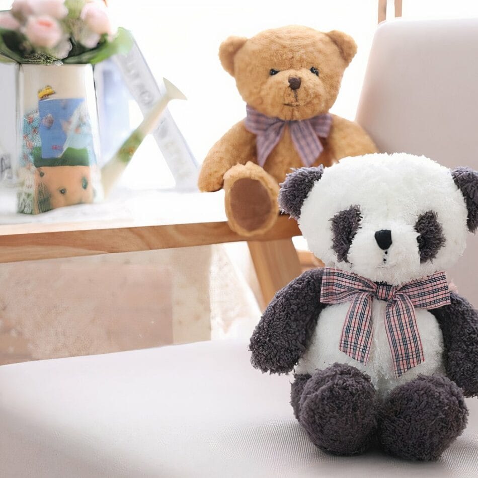 Knuffel Panda Superzacht Reageert op Omhelzingen met Echte Geluiden De Knuffel