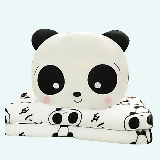 Knuffel Panda Timide Met Dekentje 20 cm Zacht Troostend De Knuffel