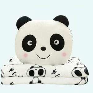 Knuffel Panda Timide Met Dekentje 20 cm Zacht Troostend De Knuffel