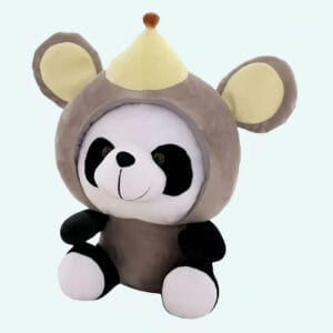 Knuffel Panda Verkleed Als Paard Zachte Speelkameraad Voor Kinderen De Knuffel