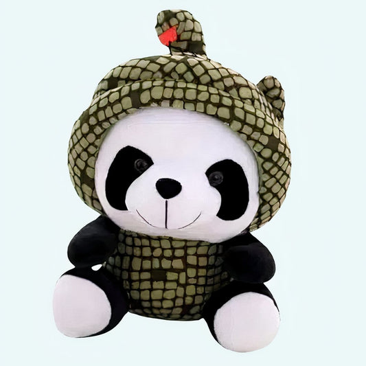 Knuffel Panda Verkleed Als Slang Unieke Zachte Knuffel Met Humor De Knuffel 20cm