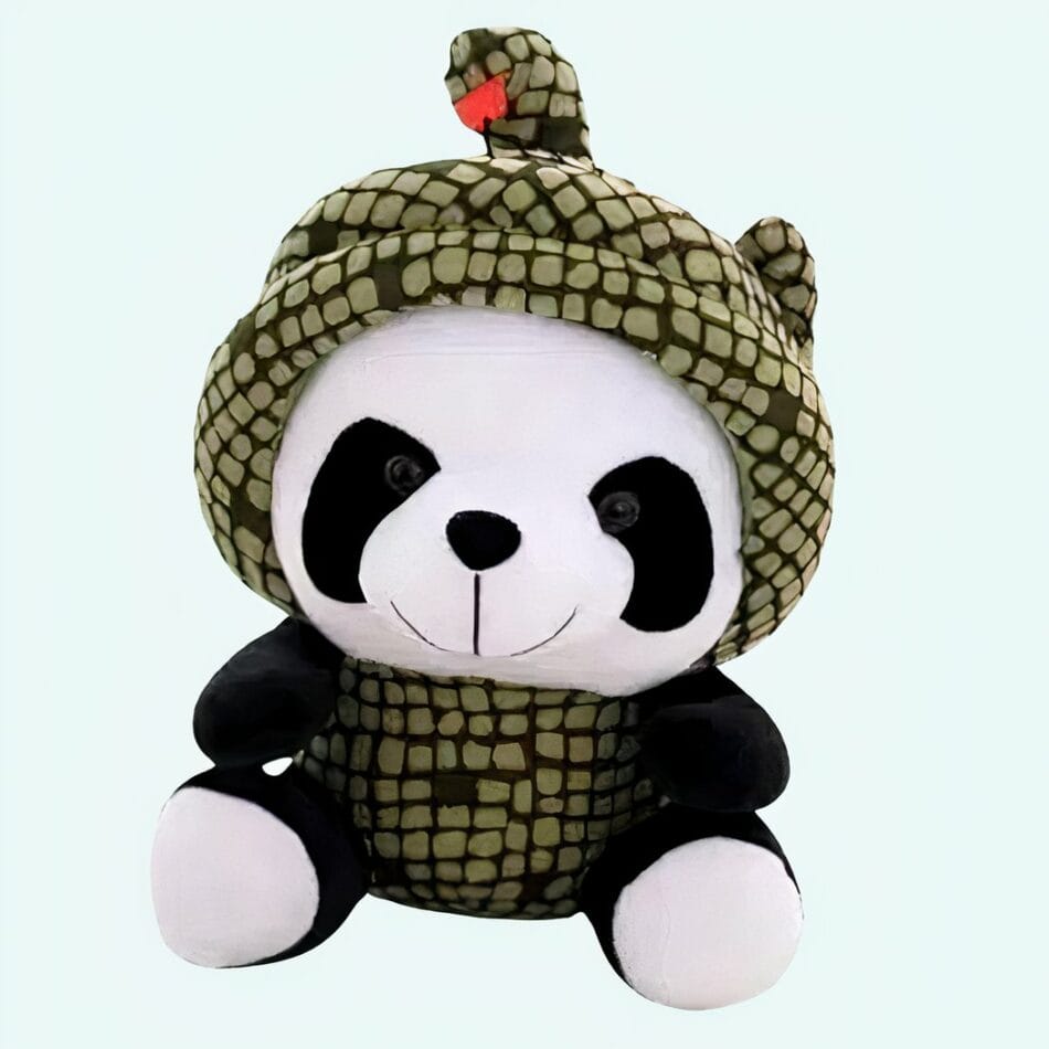 Knuffel Panda Verkleed Als Slang Unieke Zachte Knuffel Met Humor De Knuffel