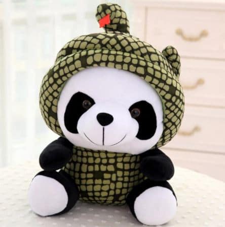 Knuffel Panda Verkleed Als Slang Unieke Zachte Knuffel Met Humor De Knuffel