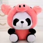 Knuffel Panda Verkleed Als Varken Zachte Speelknuffel De Knuffel