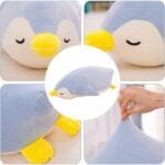 Knuffel Pinguïn Blauwgrijs 100 cm Grote Realistische Knuffel De Knuffel