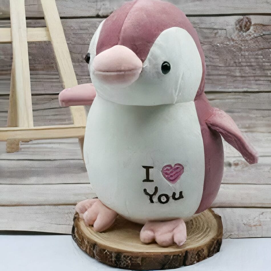 Knuffel Pinguïn I Love You Zachte Valentijns Knuffel De Knuffel