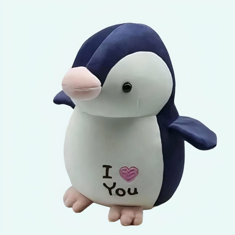 Knuffel Pinguïn I Love You Zachte Valentijns Knuffel De Knuffel