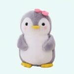 Knuffel Pinguïn Roze Strik Ultrazachte Knuffelvriend De Knuffel