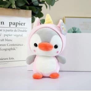 Knuffel Pinguin Verkleed Als Eenhoorn Pluche Speelgoed De Knuffel