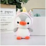 Knuffel Pinguin Verkleed Als Eenhoorn Pluche Speelgoed De Knuffel