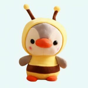 Knuffel Pinguin Verkleed Als Eenhoorn Pluche Speelgoed De Knuffel
