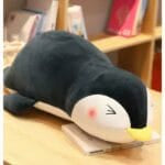 Knuffel Pinguïn Zwart Met Speels Detail Voor Kinderen De Knuffel