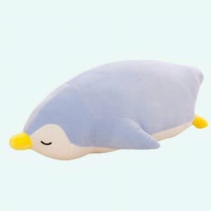 Knuffel Pinguïn Zwart Met Speels Detail Voor Kinderen De Knuffel