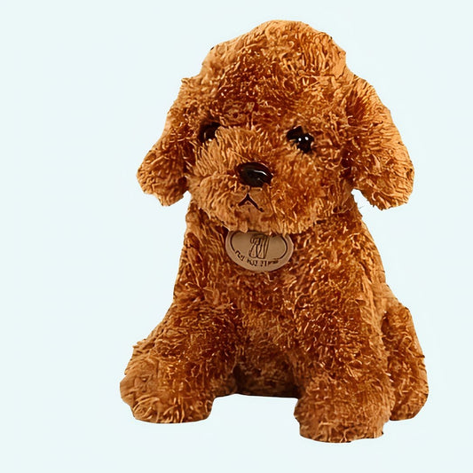 Knuffel Poedel Camel Zachte Pluche Met Warme Uitstraling De Knuffel 25cm
