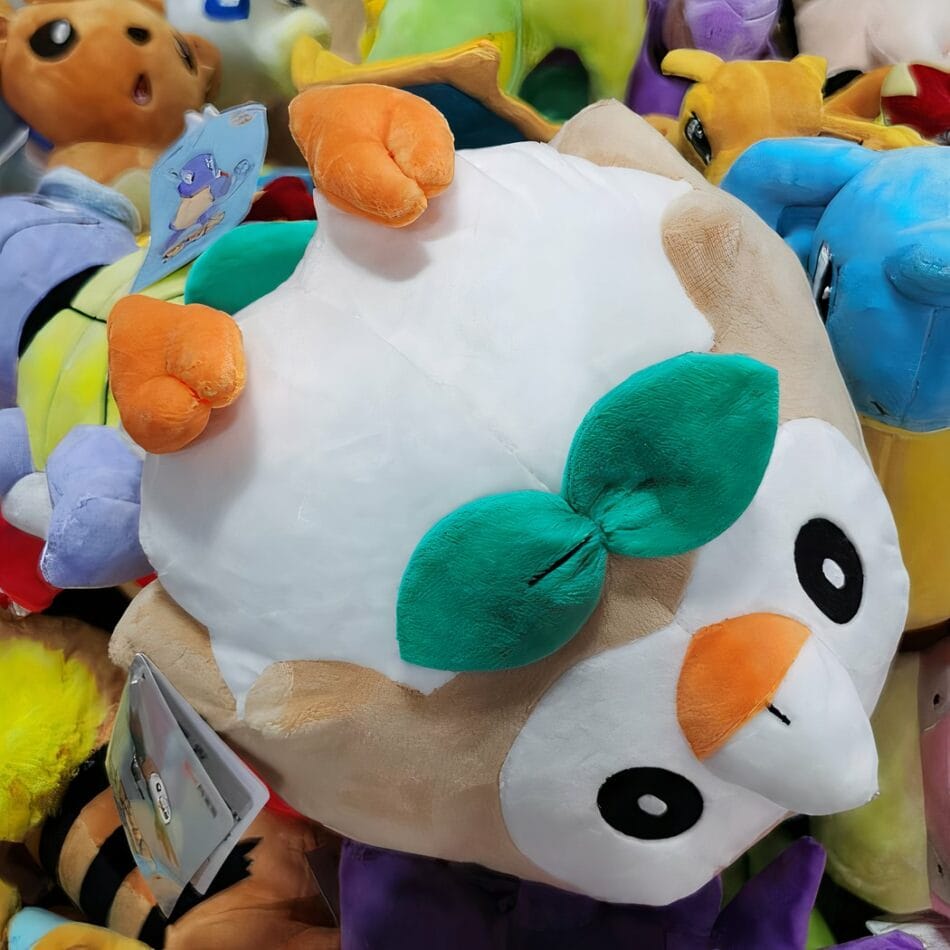 Knuffel Pokémon Rowlet Zachte Plucheknuffel met Avontuur De Knuffel