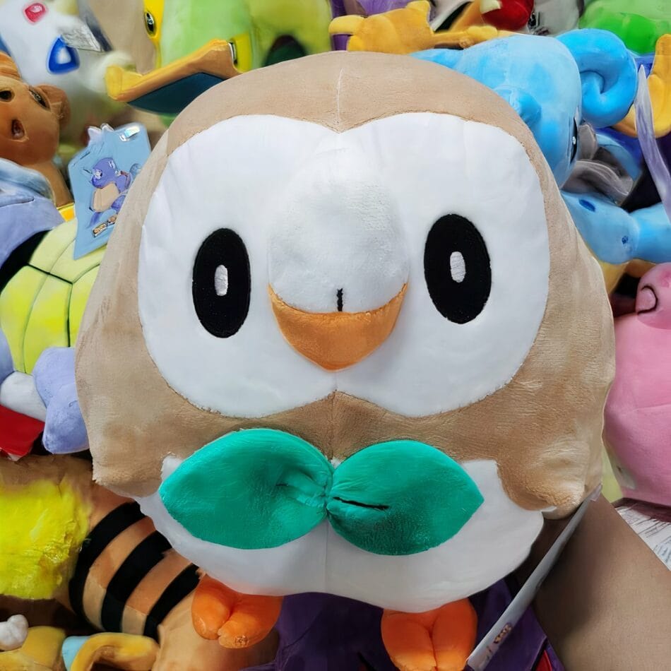 Knuffel Pokémon Rowlet Zachte Plucheknuffel met Avontuur De Knuffel