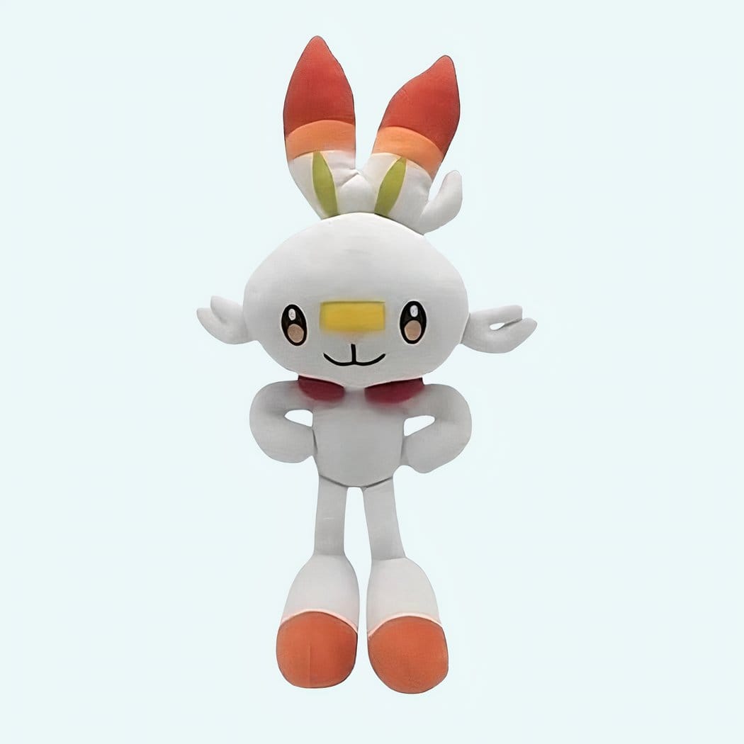 Knuffel Pokémon Scorbunny Miniatuur Zacht en Knuffelbaar De Knuffel
