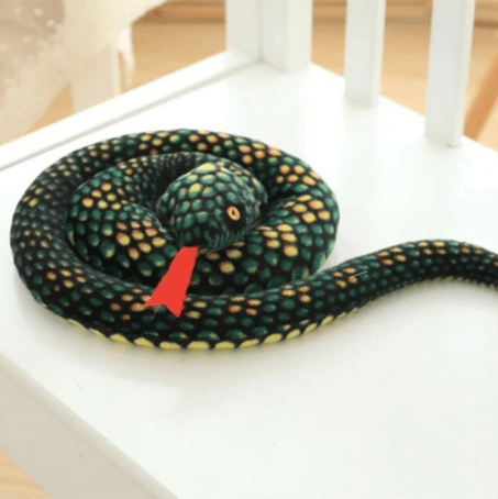 Knuffel Python Groen Zachte Dierenvriend Met Mythische Inspiratie De Knuffel