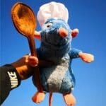 Knuffel Ratatouille Remy met Lepel Disney De Knuffel