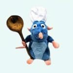 Knuffel Ratatouille Remy met Lepel Disney De Knuffel