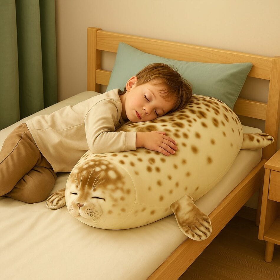 Knuffel Realistisch Zeehond XXL 85 cm of 120 cm De Knuffel