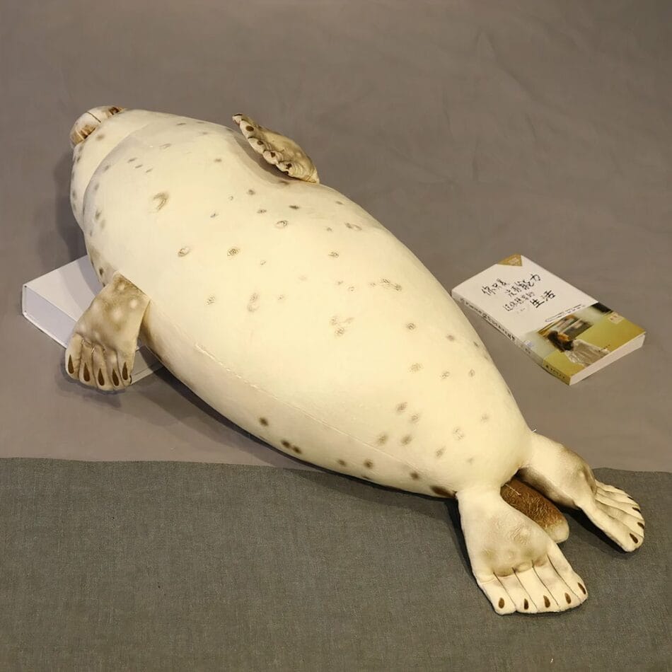 Knuffel Realistisch Zeehond XXL 85 cm of 120 cm De Knuffel