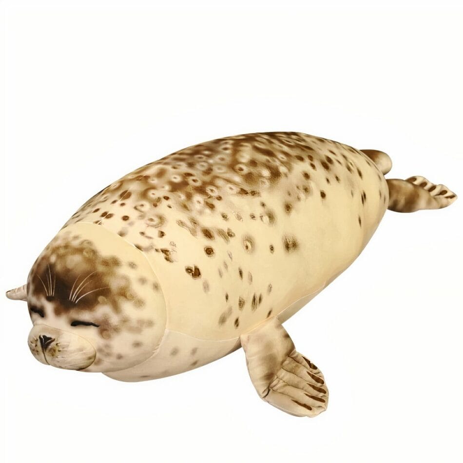 Knuffel Realistisch Zeehond XXL 85 cm of 120 cm De Knuffel