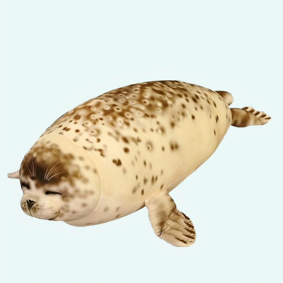 Knuffel Realistisch Zeehond XXL 85 cm of 120 cm De Knuffel