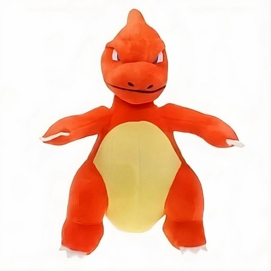 Knuffel Reptincel Pokémon Zachte Pluche Met Vlammenstaart De Knuffel