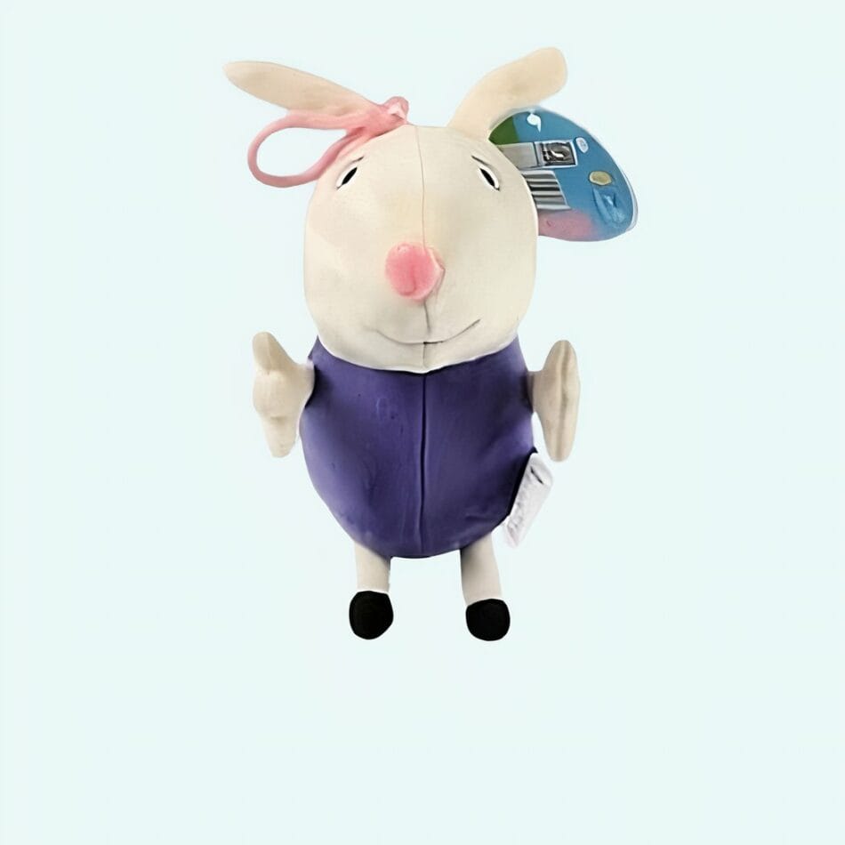 Knuffel Richard Rabitt Konijn Met Paarse Pak Voor Kinderen De Knuffel