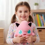 Knuffel Rondoudou Pokémon Met Turquoise Ogen En Zachte Kuif De Knuffel