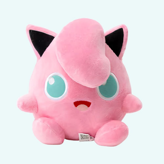 Knuffel Rondoudou Pokémon Met Turquoise Ogen En Zachte Kuif De Knuffel