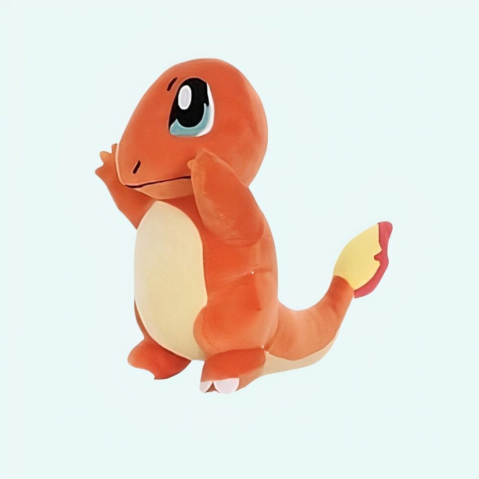 Knuffel Salamèche Pokémon met Veranderlijke Staartvlam De Knuffel
