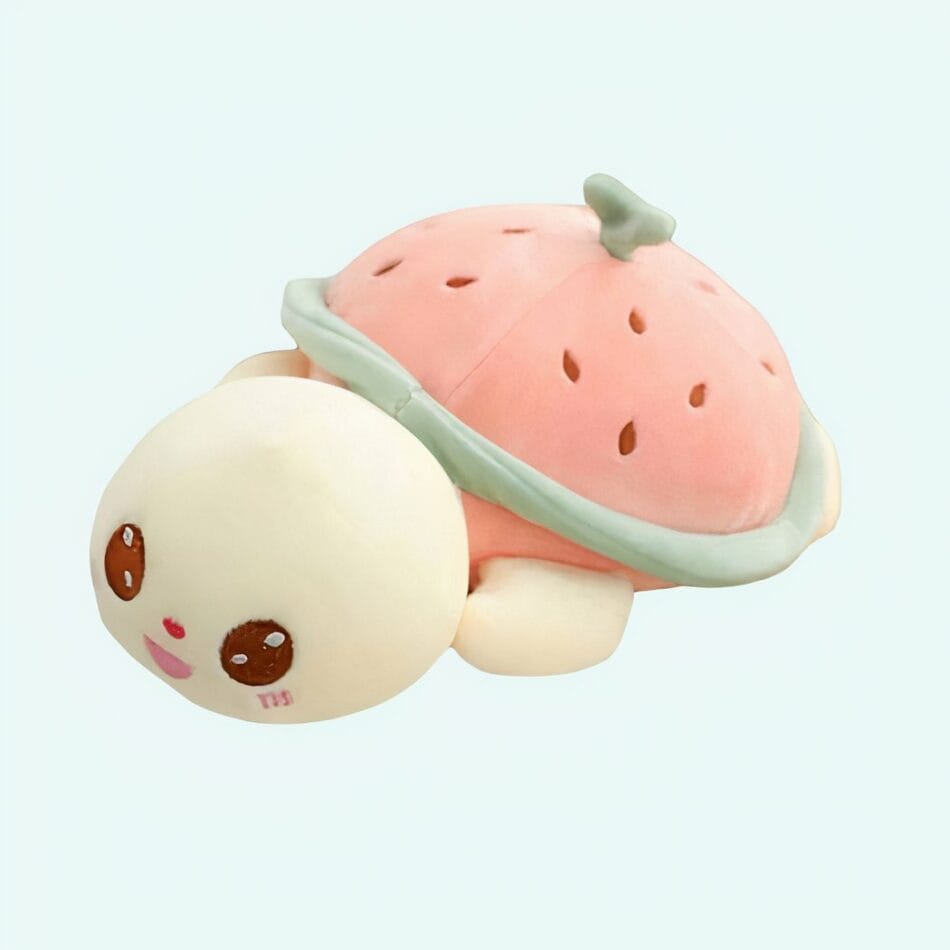 Knuffel Schildpad Fruit Troostknuffel Voor Kinderen De Knuffel