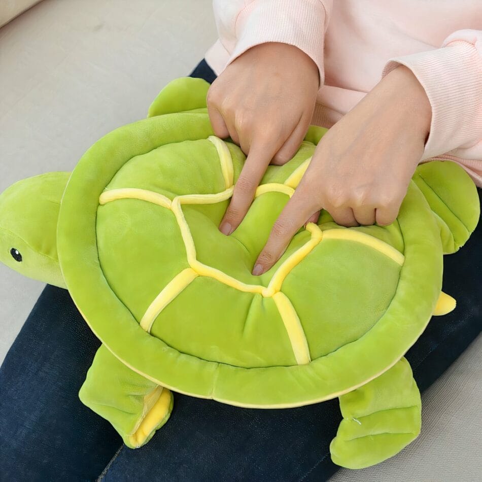 Knuffel Schildpad Kussen Ultra Zachte Comfort en Rust De Knuffel