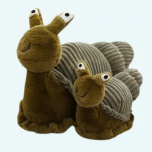 Knuffel Slak Groen Zachte Pluche In Twee Maten Voor Kinderen De Knuffel 28cm