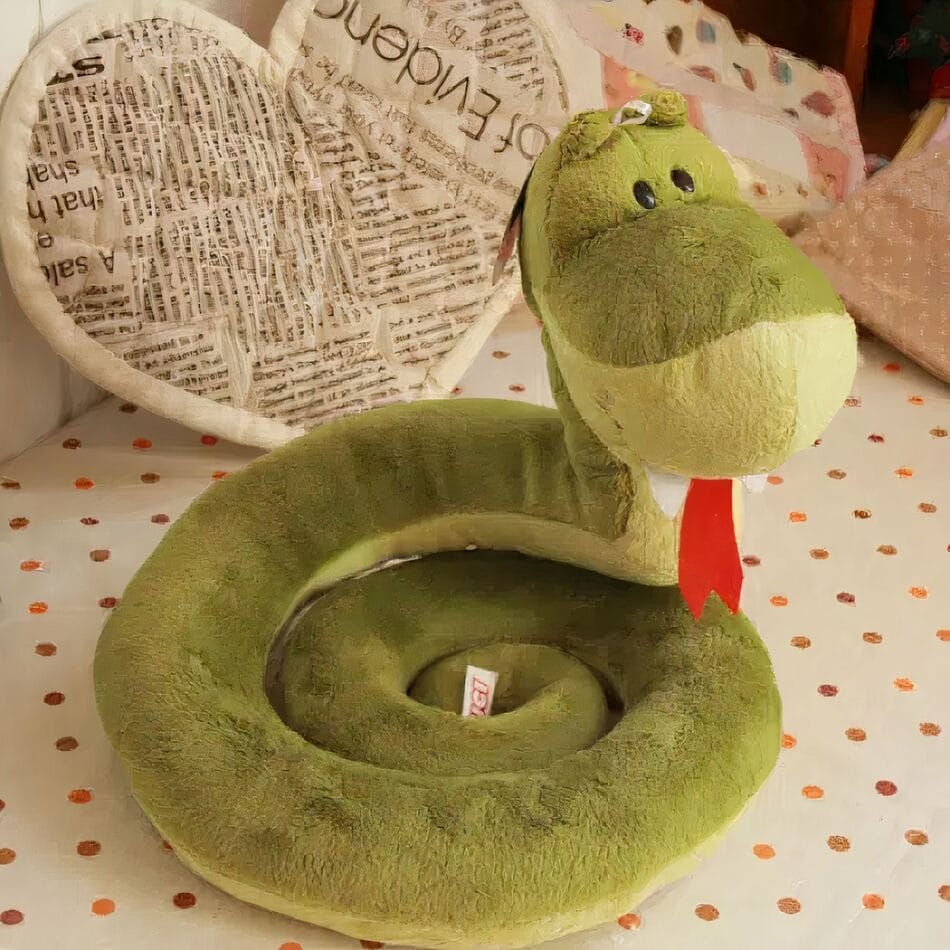 Knuffel Slang Met Bel Zachte Speelknuffel Geluid Voor Peuters De Knuffel