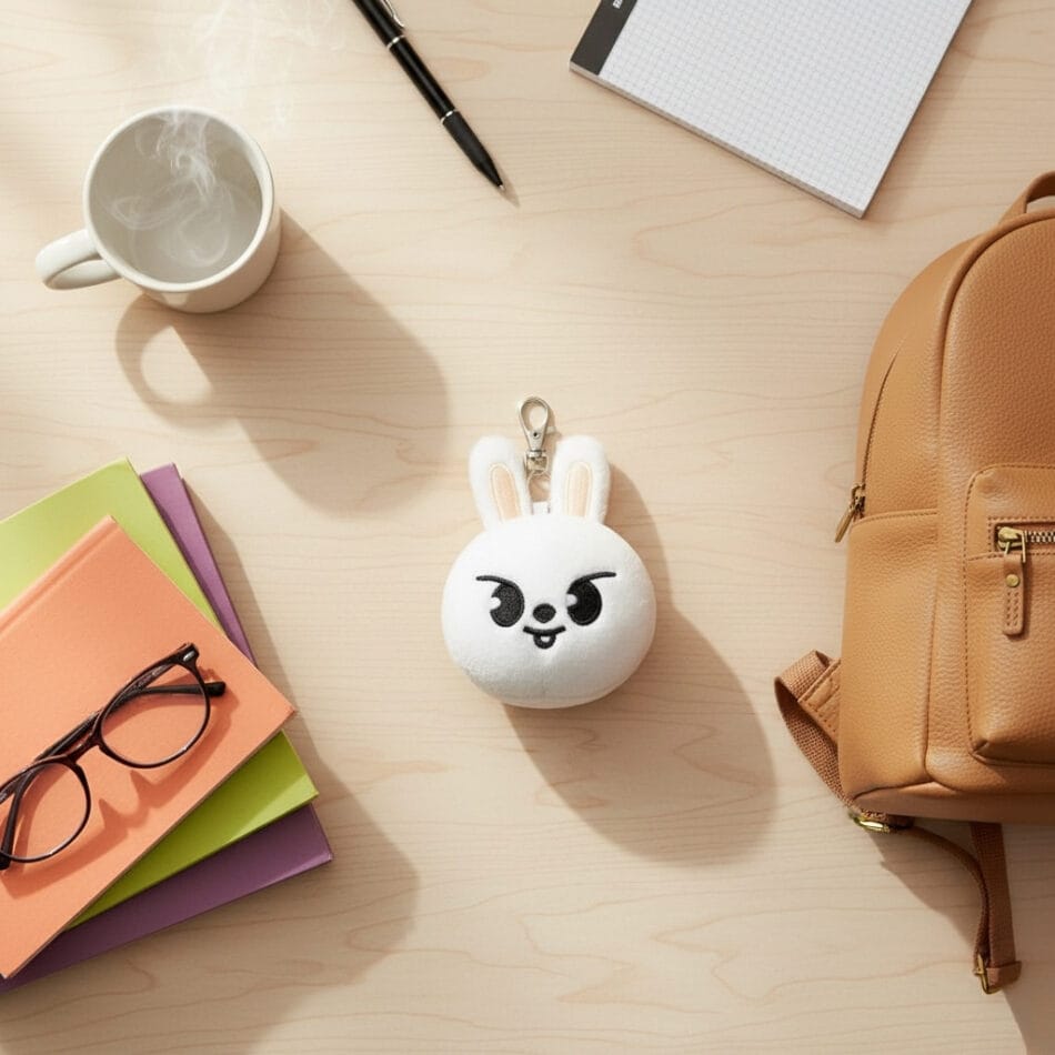 Knuffel Sleutelhanger Konijntje Lee Know Stray Kids Kawaii De Knuffel