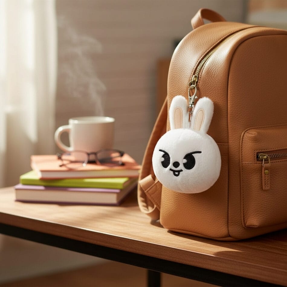 Knuffel Sleutelhanger Konijntje Lee Know Stray Kids Kawaii De Knuffel