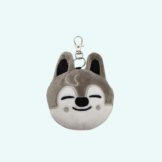 Knuffel Sleutelhanger Stray Kids Bang Chan Wolfje De Knuffel