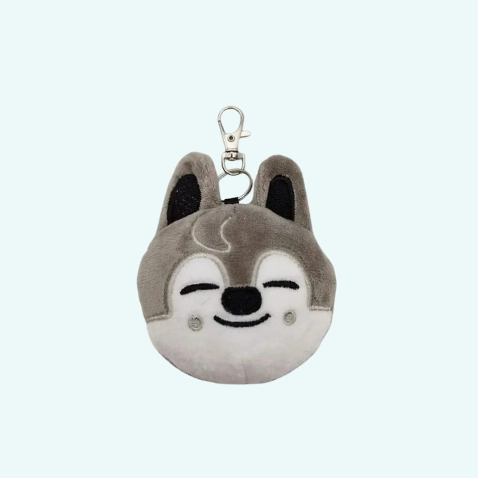 Knuffel Sleutelhanger Stray Kids Bang Chan Wolfje De Knuffel